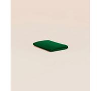 Drap housse 80x200 cm - Gaze de coton - Vert - Doux et gaufré - Toute saison - Confectionné au Portugal - Tediber