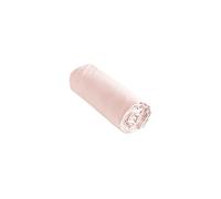 Drap Housse 80x200cm Coton Coloris Barbe à papa - SAMIA -