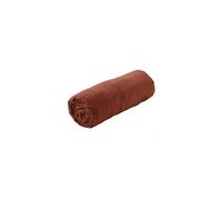 Drap Housse 80x200cm Gaze de Coton Terracotta - OUREA -