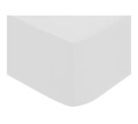 Drap housse 90 x 190 cm blanc - Atmosphera