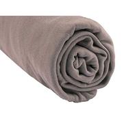 Drap Housse 90x190 cm / 90x200 cm Lit Une Place 90 x 190 | Extensible | Bambou Hypoallergenique | Taupe Marron | Respirant | Sommeil sain | Marque Easy Dort | Oeko-Tex | Qualité | Fabriqué en Europe
