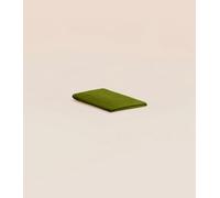 Drap housse 90x190 cm - Lin fançais et belge - Vert - Doux et durable - Tediber