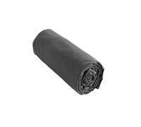 Drap Housse 90x190cm Coton Coloris Poivre - SAMIA -
