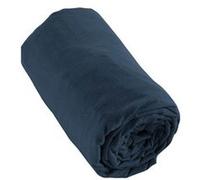 Drap Housse 90x190cm Flanelle de Coton Coloris Nuit - HEDDA - ALTOBUY Bleu G