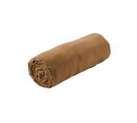 Drap Housse 90x190cm Gaze de Coton Camel - OUREA -