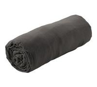 Drap Housse 90x190cm Gaze de Coton Granit - OUREA - ALTOBUY Gris G