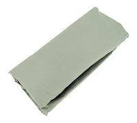 Drap housse 90x200 cm bonnet 30 cm percale de coton PASSION PERCALE vert Sauge