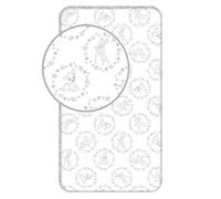 Drap housse - Bambi - Etoiles - 90 x 200 cm - 100% coton - Coins élastiques