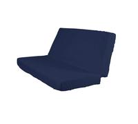 Drap Housse Bleu Marine pour Matelas clic-clac Bonnet 20 cm 120x190