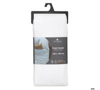 Drap-housse ""Carina"" en coton blanc 140x190cm - Atmosphera Créateur d'intérieur