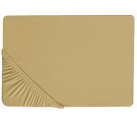 Drap-housse Classique Bordure Élastique 200 x 200 cm en Coton Vert Olive Janbu