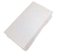 Drap housse CONCERTO satin de coton 200x200 cm bonnet 40 cm uni beige Craie