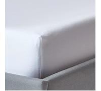 Drap-housse - Coton Égyptien Bio - 160 x 200 cm - 400 fils - Thermorégulateur - Blanc