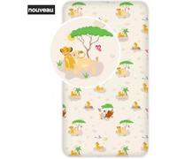 Drap-housse - Disney - Le Roi Lion - 90x200 cm - 100% coton - Lavable