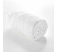 Drap housse - Douceur d'Intérieur - Gaze de coton - Blanc