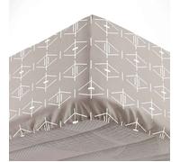 Douceur d'Intérieur Drap-housse Aristide 160 x 200 cm 100 % coton Naturel