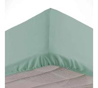 Drap Housse en Coton Biolina 140x190cm Sauge