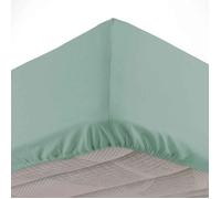 Douceur d'Intérieur – Drap housse Biolina 140 x 190 cm 100% coton bio – Sauge