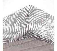 Drap Housse en Coton Botania 160x200cm Gris