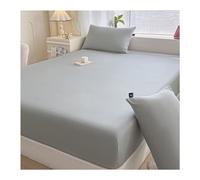 Drap-housse en coton Queen Size avec poches profondes, doux, facile d'entretien, drap-housse rétractable uniquement, résistant à la décoloration, respirant, pour filles, femmes, adolescentes et