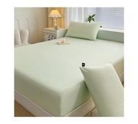 Drap-housse en coton Queen Size avec poches profondes, doux, facile d'entretien, drap-housse rétractable uniquement, résistant à la décoloration, respirant, pour filles, femmes, adolescentes et