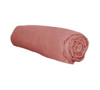 Drap housse flanelle bonnet 30 cm 160x200 Tomette Tradilinge