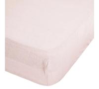Drap Housse en Lin Adorable 140x190cm Rose Poudré