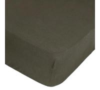 Drap Housse en Lin Adorable 160x200cm Vert Kaki
