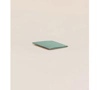 Drap housse enfant 80x200 cm - Percale de coton bio - Vert - Sain et pratique - Confectionné au Portugal - Tediber