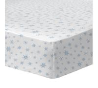 Drap housse enfant imprimé 100% Coton - DISNEY FROZEN 2 TRIO - Blanc - 90x190/200cm