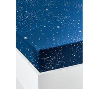 Drap-housse enfant OURS POLAIRE bleu foncé 90X200