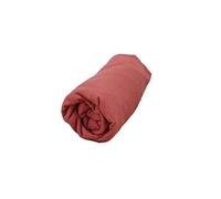 Drap housse en flanelle Terracotta 160x200 cm