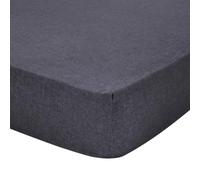 Drap Housse, Frisson Anthracite, 160x200 Bonnet 30, Essix
