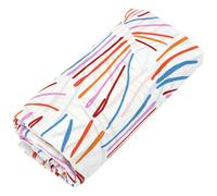 Drap housse imprimé 140x190 cm 100% coton PERROQUET Salsa Bonnet 40 cm