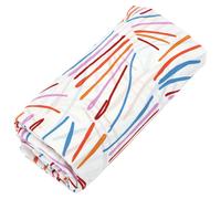 Drap housse imprimé 90x190 cm 100% coton PERROQUET Salsa Bonnet 40 cm