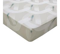 Origin Drap housse en Coton - 160 x 200 cm - Blanc