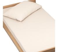 Drap-housse Jeanne - 90 x 200 cm - Beige | par SEVIRA KIDS