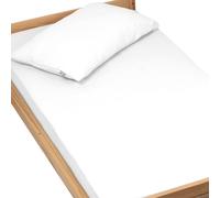 Drap-housse Jeanne - 90 x 200 cm - Blanc | par SEVIRA KIDS