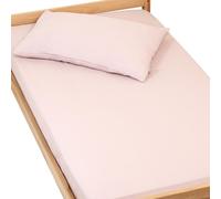 Drap-housse Jeanne - 90 x 200 cm - vieux rose | par SEVIRA KIDS