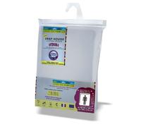 Drap Housse Jersey Extensible 90x190 cm à 100x200 cm - Coloris Argent - 100% Coton Toucher Doux - Linge des Familles