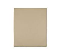 Drap housse Jersey Taupe 160x200 cm Coton