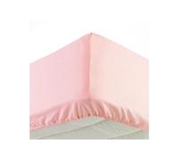 Drap Housse Jersy 160x200cm Rose Dragée