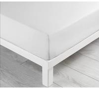 Drap Housse Lina 100% Coton (Blanc, 140x190cm)