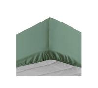 Drap Housse "Lina" 160x200cm Vert Cèdre