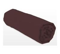 Drap-housse - LOVELY HOME - LH71593 - 140x190+35 cm - Marron