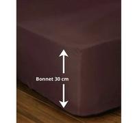 Lovely Home Drap-housse LH71595 160x200+30 cm Marron