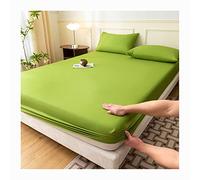 Drap-housse luxueux pour lit king size - Respirant - Rafraîchissant - Couvre-lit de luxe - 100 % coton - Ajustement facile - Sans plis - 9in / 23 cm (couleur : B, taille : roi)