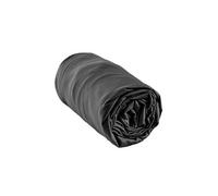 Drap housse noir 180x200 cm viscose -