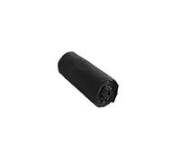 Drap housse noir 80x200 cm coton -