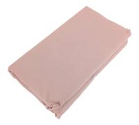 Drap housse PALACE pur coton lavé 140x190 cm bonnet 35 cm uni rose